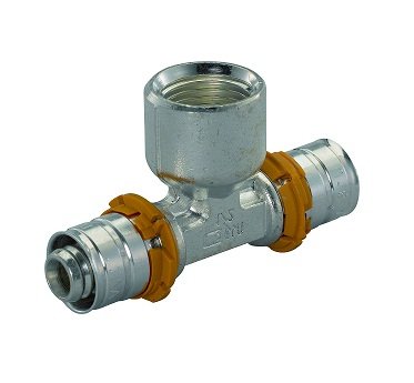 Пресс-тройник MLC 25 x 1/2" ВР x 25 Uponor Пресс-тройник MLC 25 x 1/2" ВР x 25 Uponor